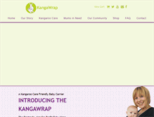 Tablet Screenshot of kangawrap.co.uk